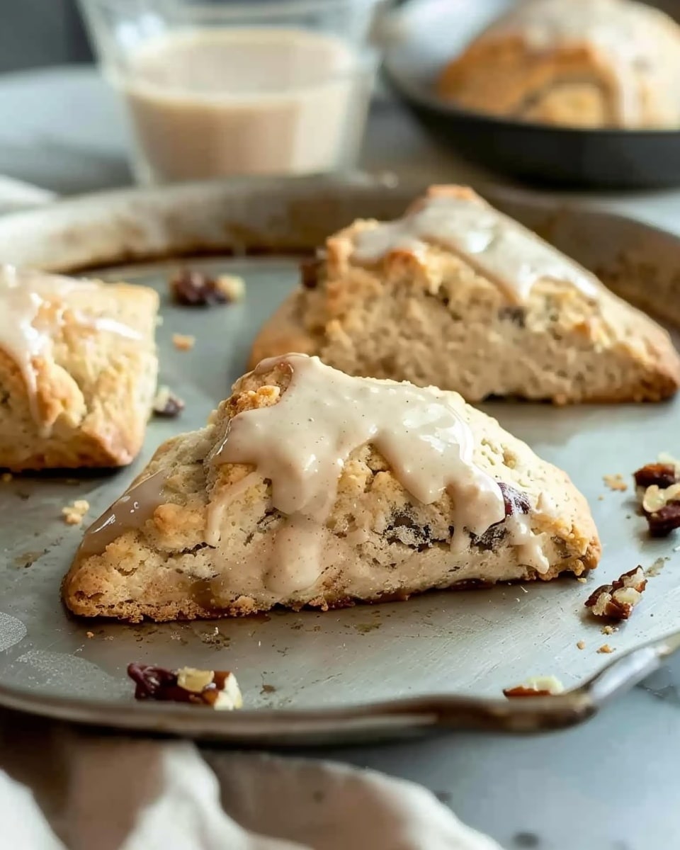 Vegan Figgy Maple Scones