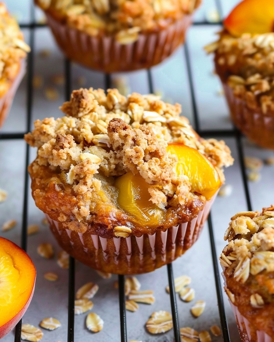 Vegan Nectarine Muffins