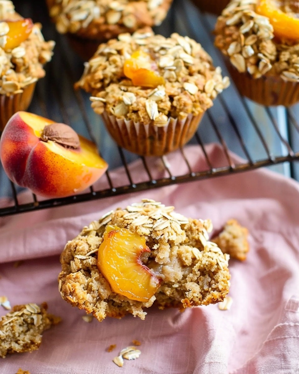 Vegan Nectarine Muffins