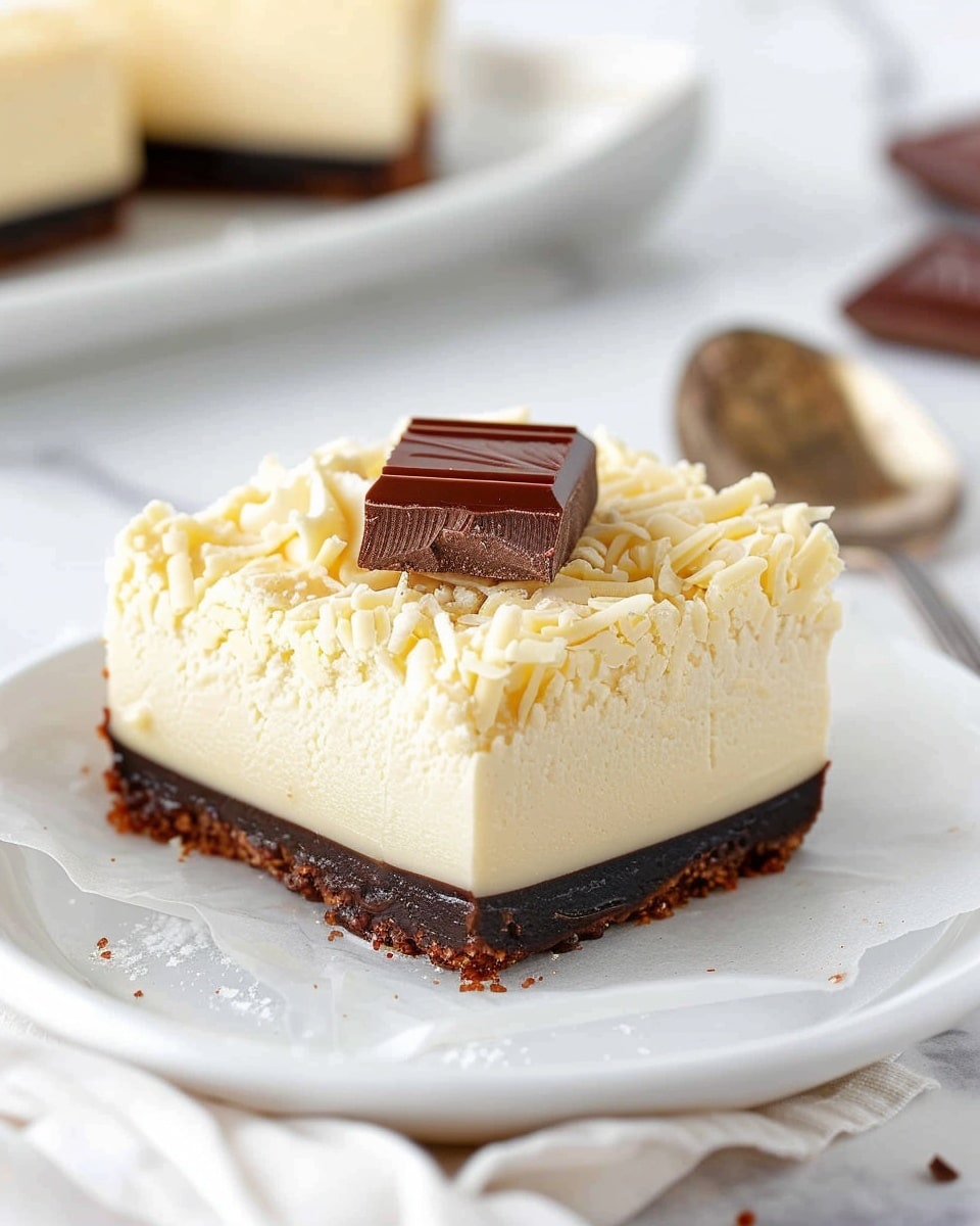 White Chocolate Cheesecake Bars