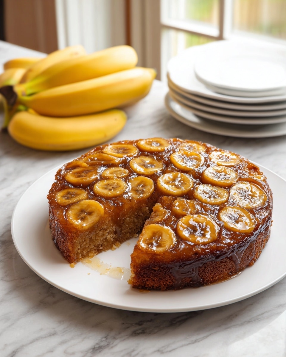 Banana Foster Upside Down Cake