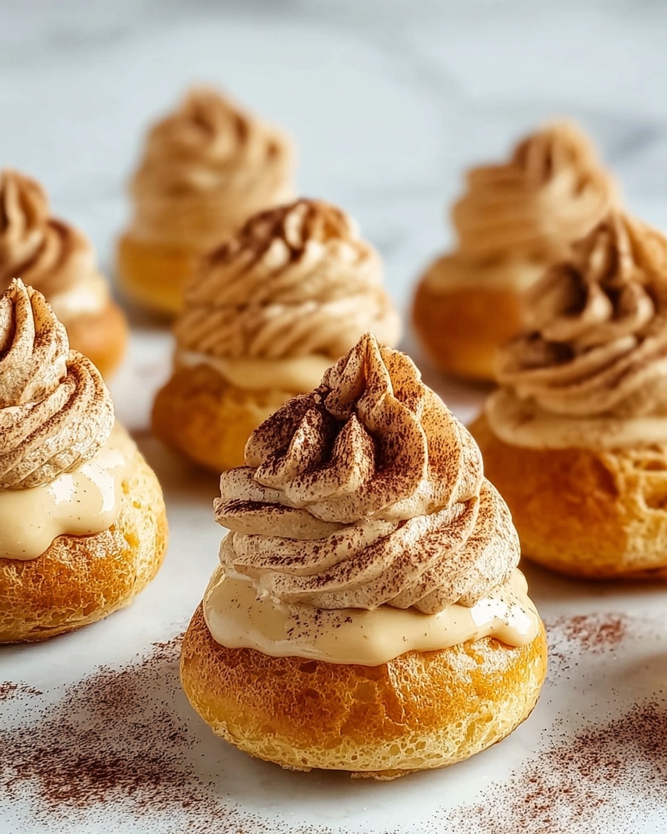 Dulce de Leche Cream Puffs