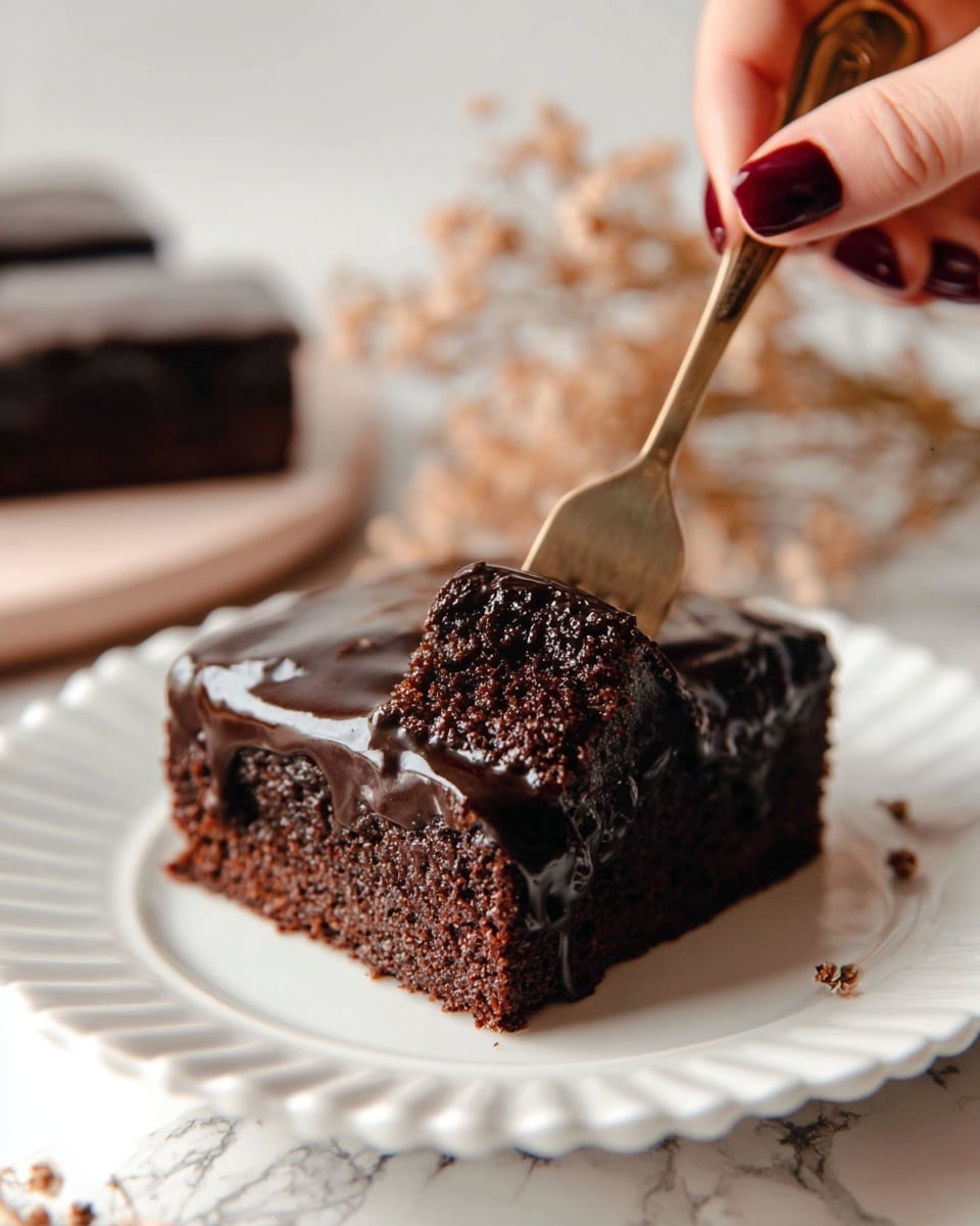 Easy Double Chocolate Coca-Cola Cake