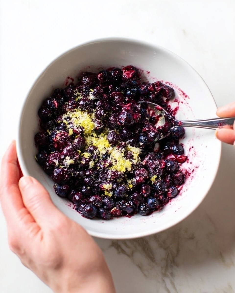 Texas-Style Blueberry Cobbler