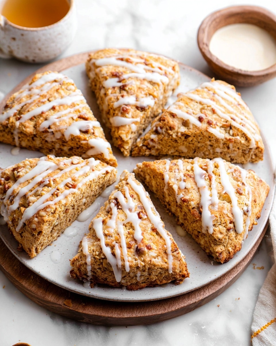 Almond Flour Carrot Cake Scones
