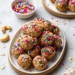 Birthday Cake Protein Balls