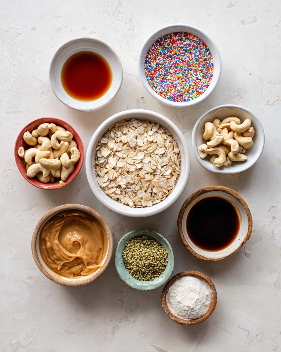 Birthday Cake Protein Balls