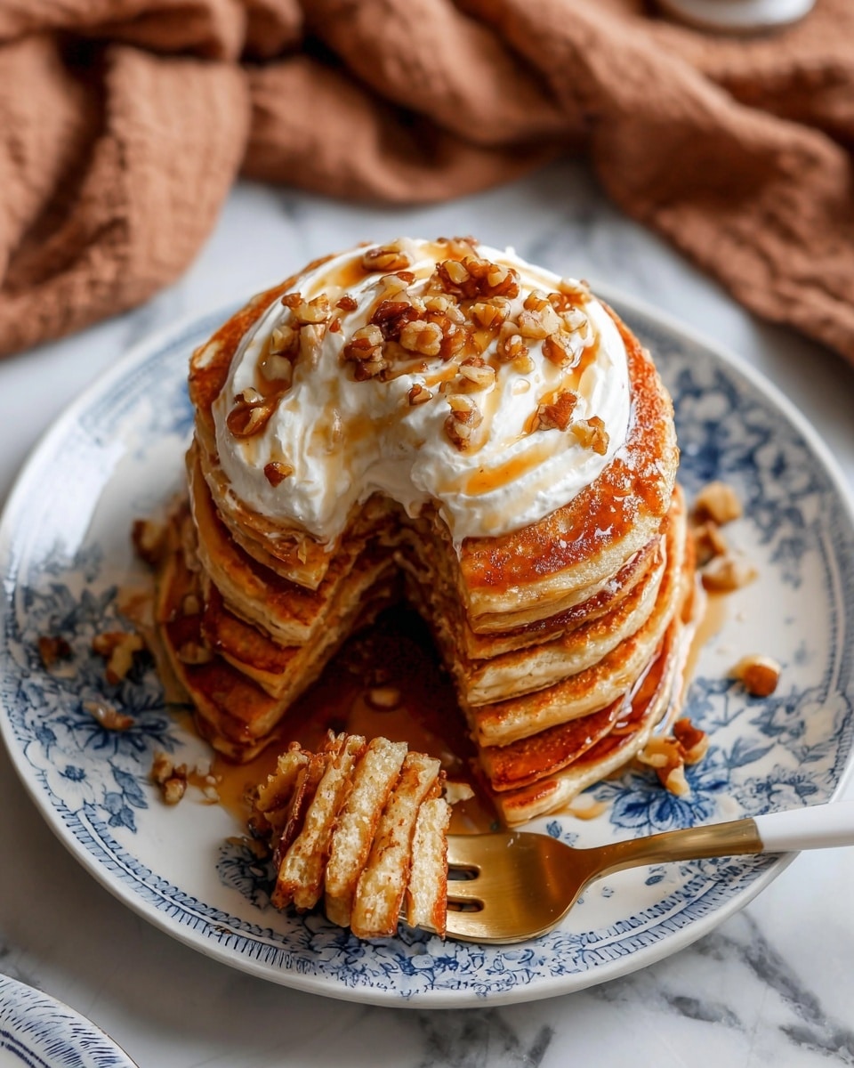 Carrot Cake Protein Pancakes