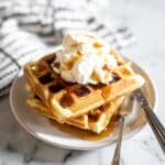 Gluten Free Overnight Yeast Waffles