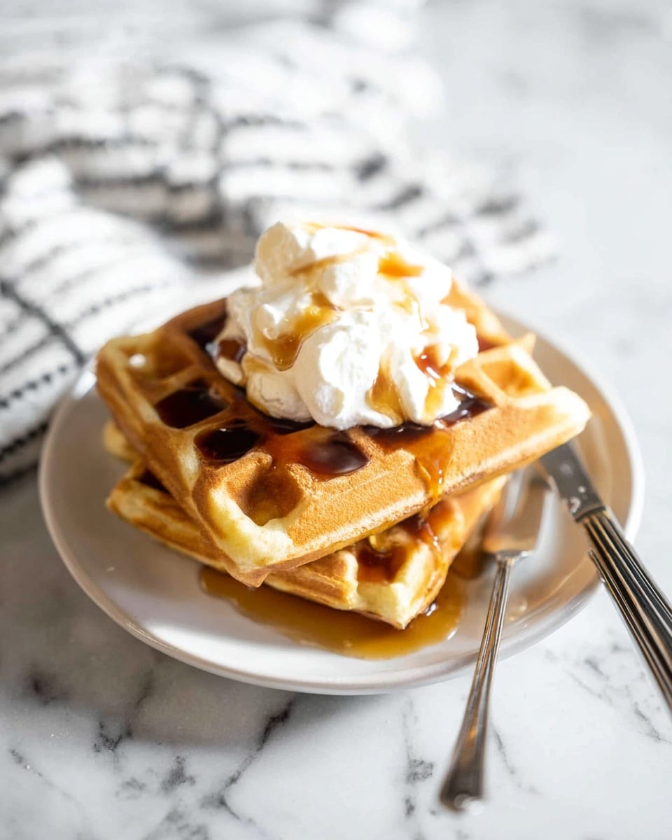 Gluten Free Overnight Yeast Waffles