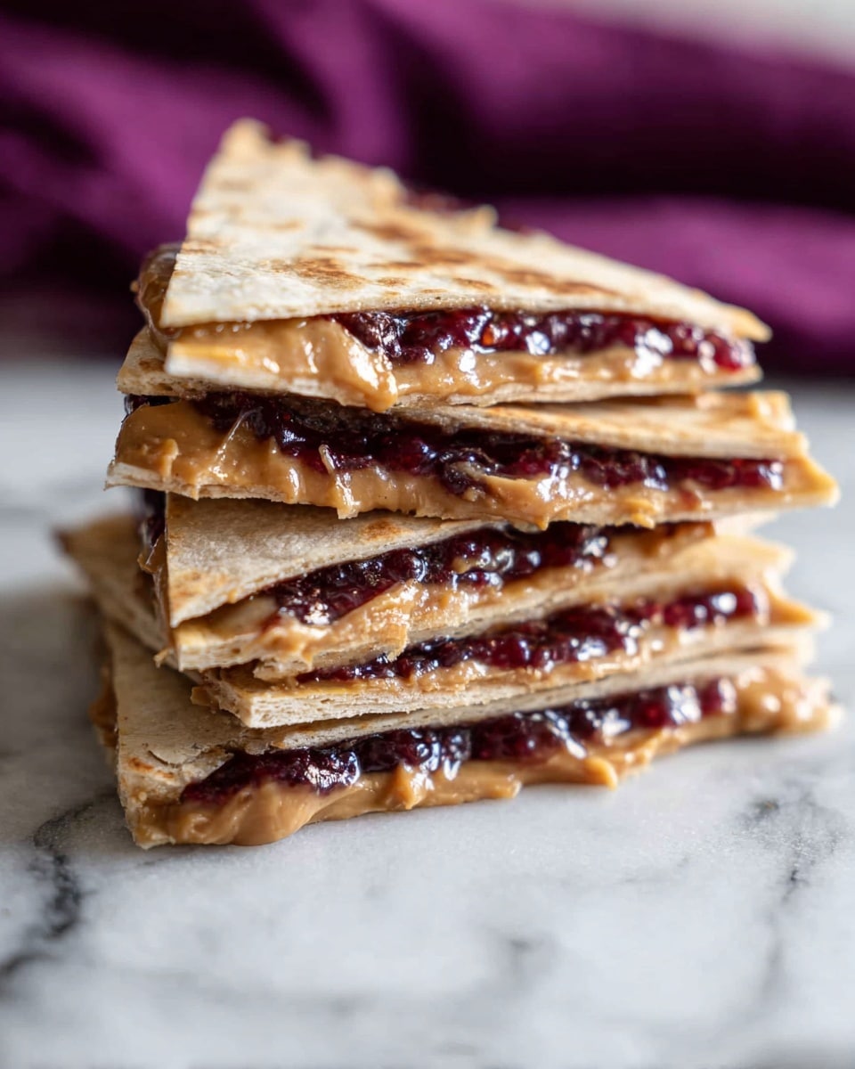Peanut Butter and Jelly Quesadillas