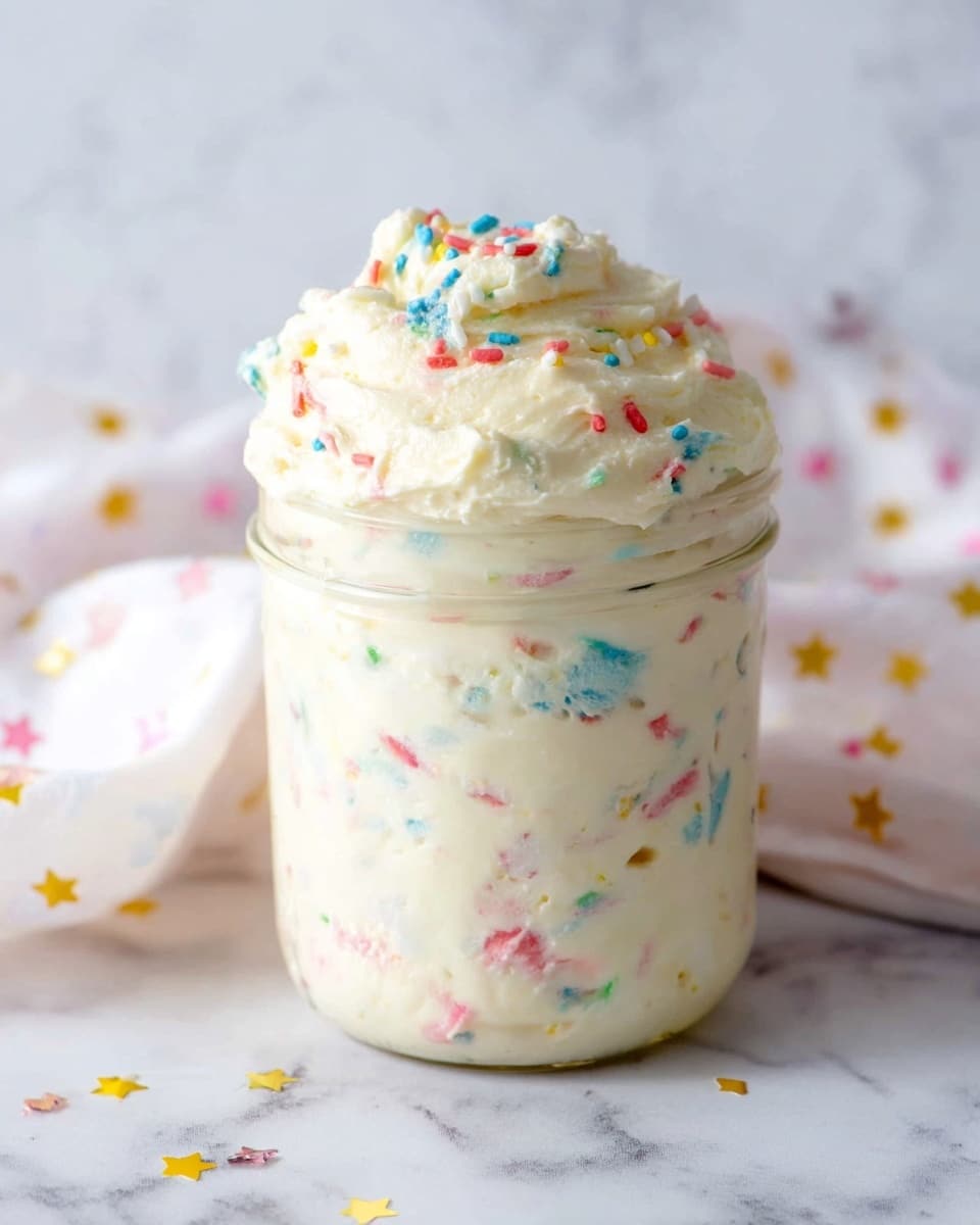 Rainbow Chip Frosting