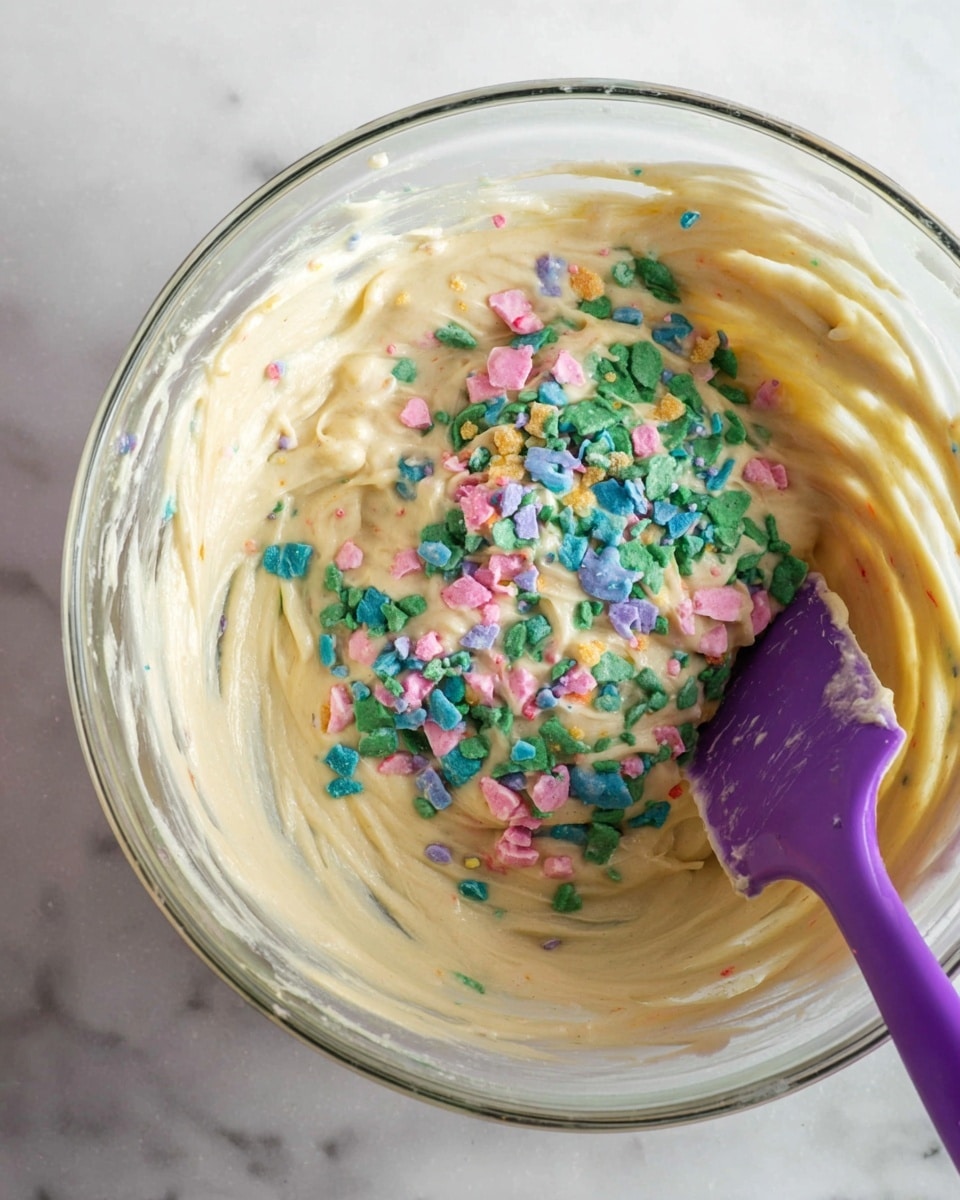 Rainbow Chip Frosting