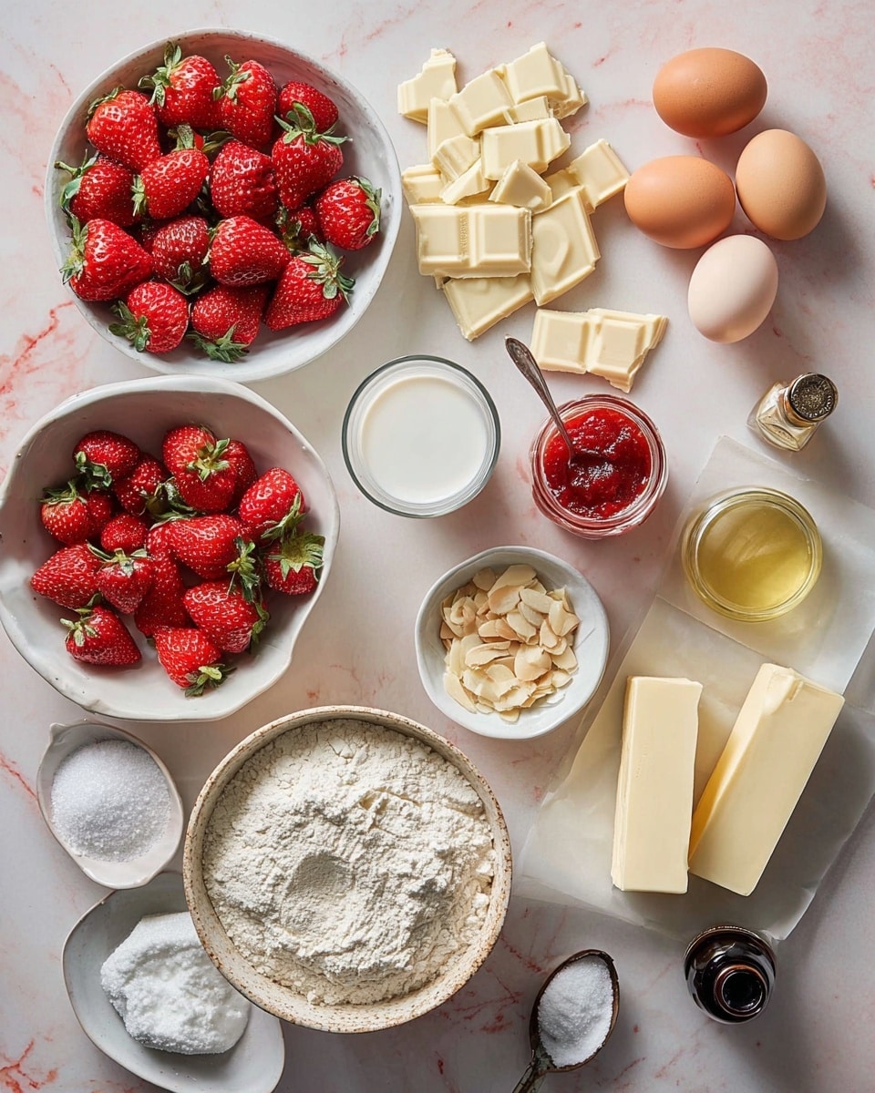 Strawberry Pound Cake