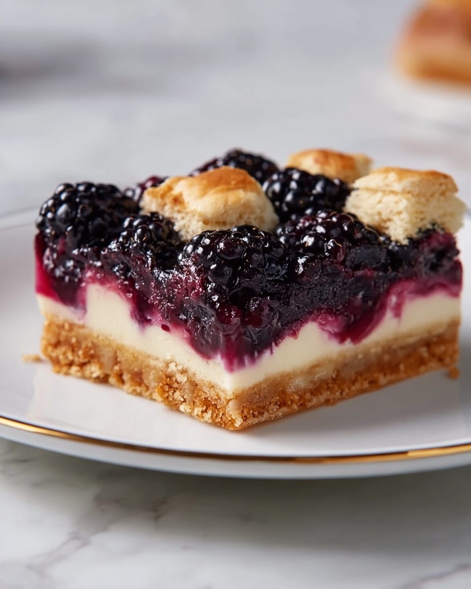 Blackberry Cobbler Bars Recipe