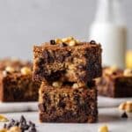 Chocolate Chip Banana Bread Bars