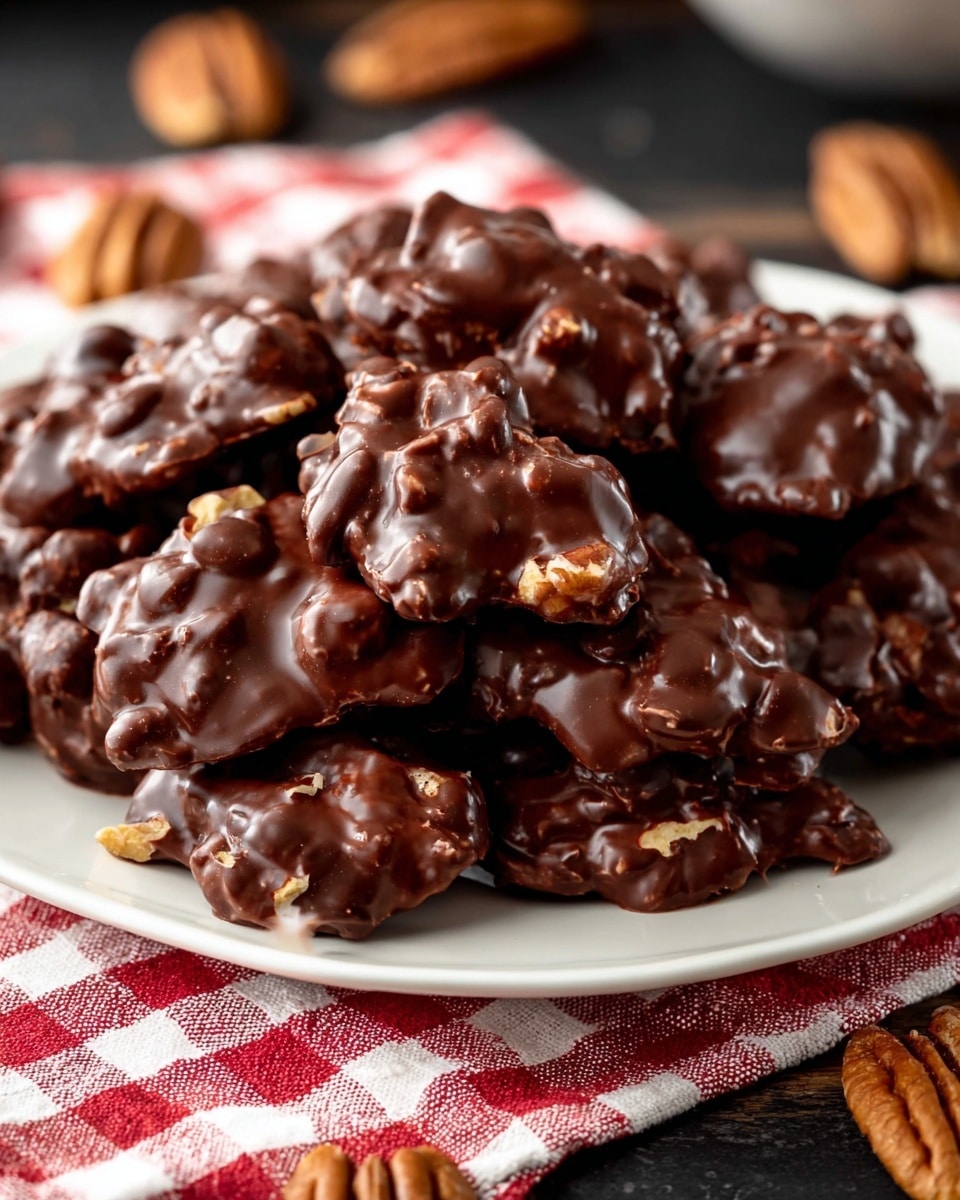 Chocolate Pecan Pralines