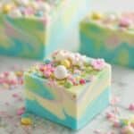 Lemon and White Chocolate Spring Fantasy Fudge