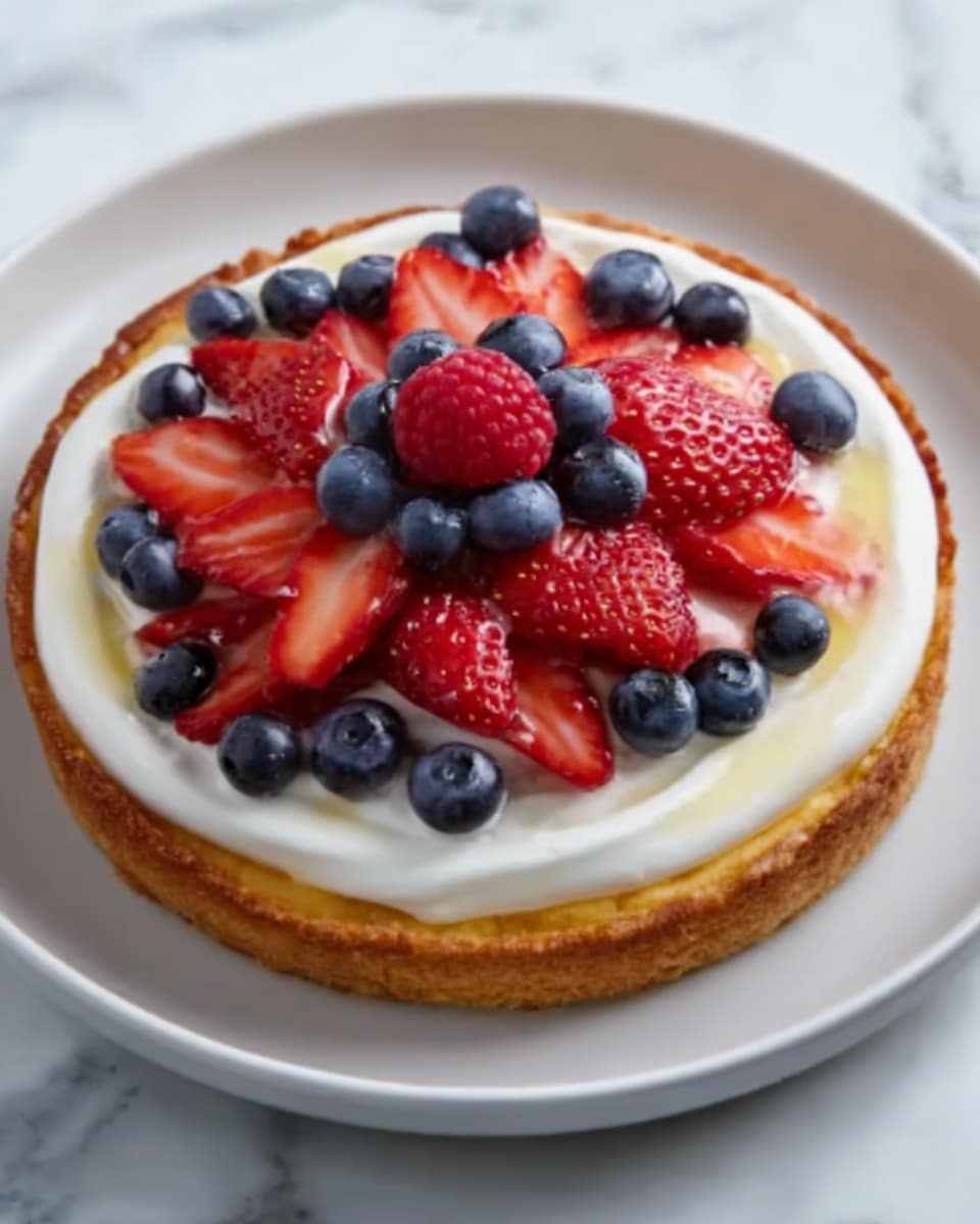 Mascarpone Olive Oil Berry Cake Recipe
