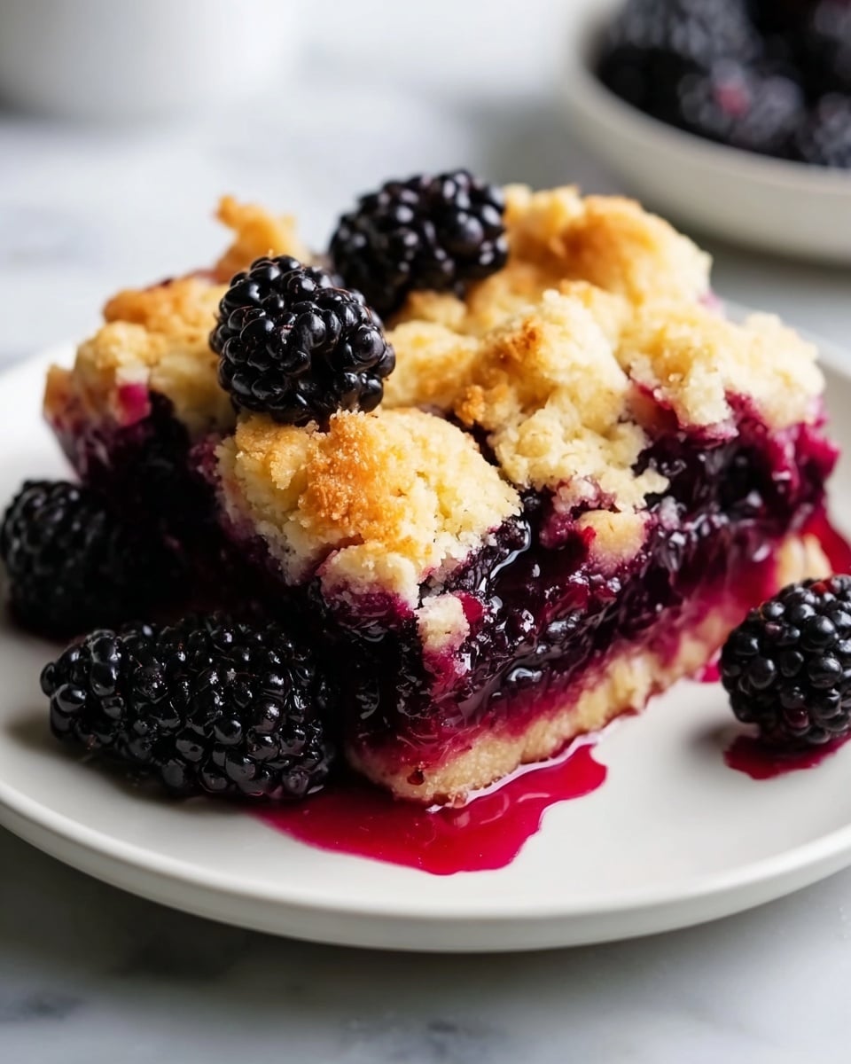 Mulberry Dump Cake