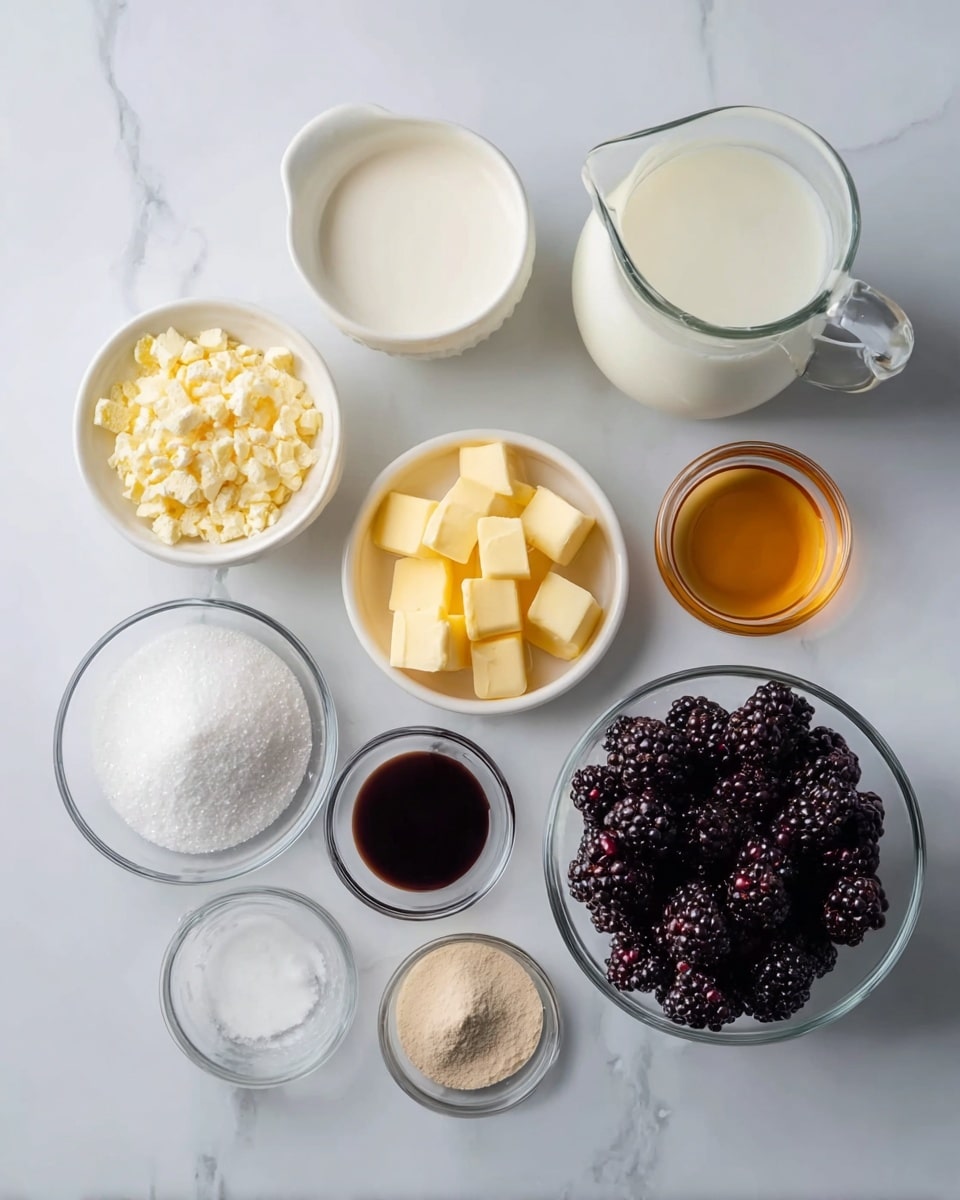 Mulberry Dump Cake