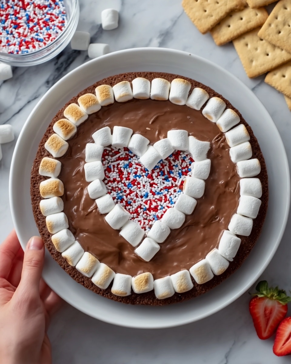 Patriotic S’mores Dip Recipe