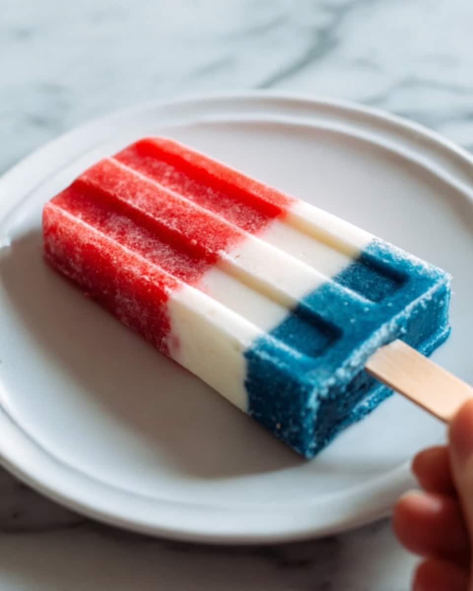 Patriotic Watermelon Popsicles Recipe