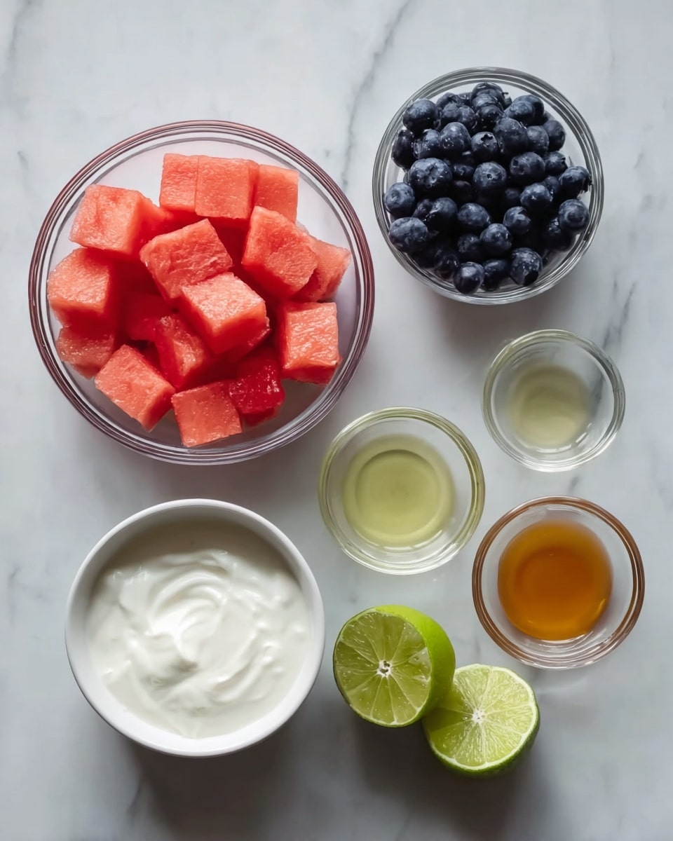 Patriotic Watermelon Popsicles Recipe