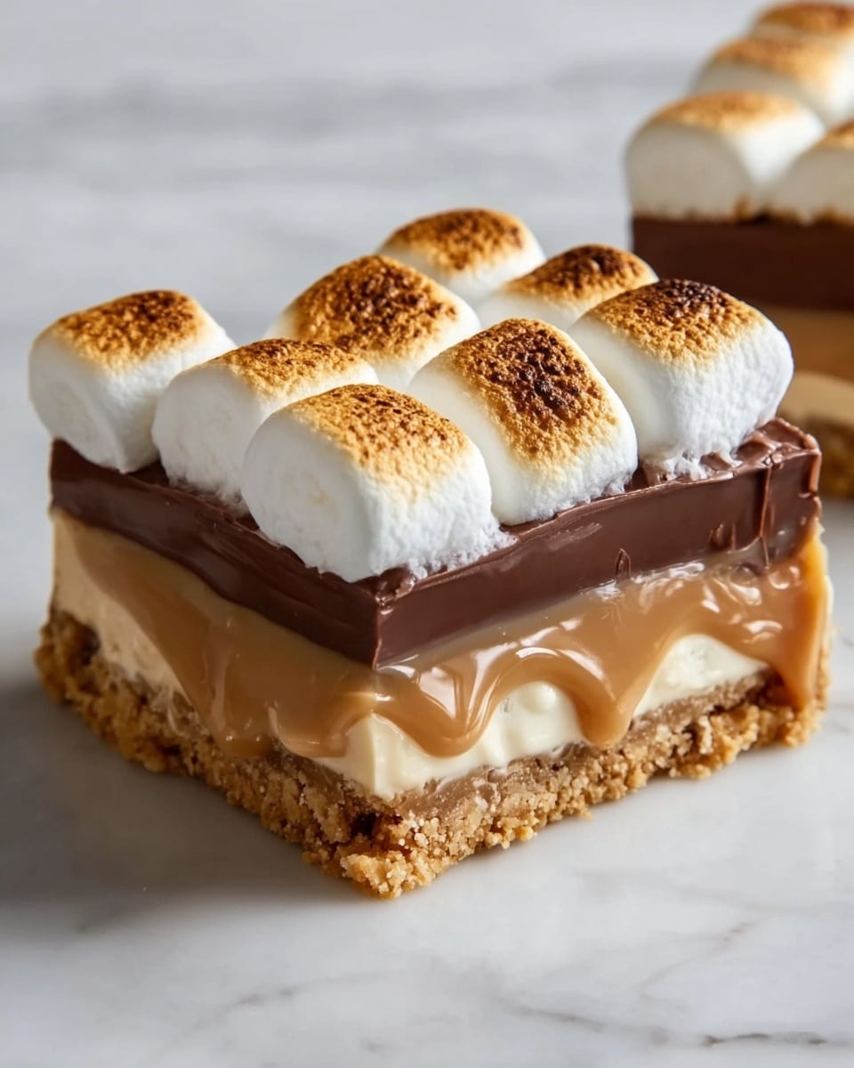 Peanut Butter S’mores Bars