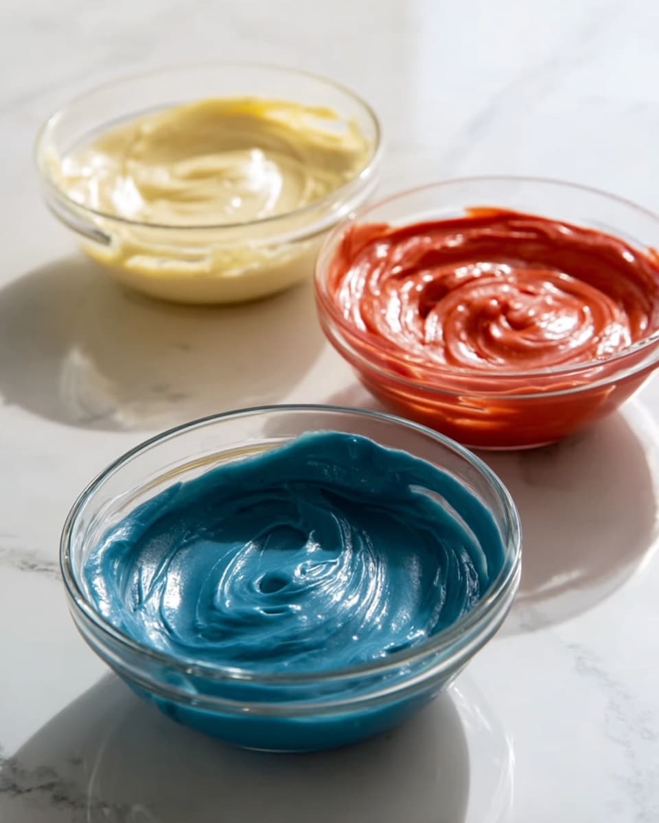 Red White and Blue Marble Cake Recipe