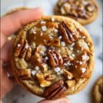 Salted Caramel Pecan Cookies That Wow!