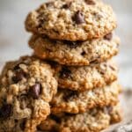 Toffee Oatmeal Chocolate Chip Cookies