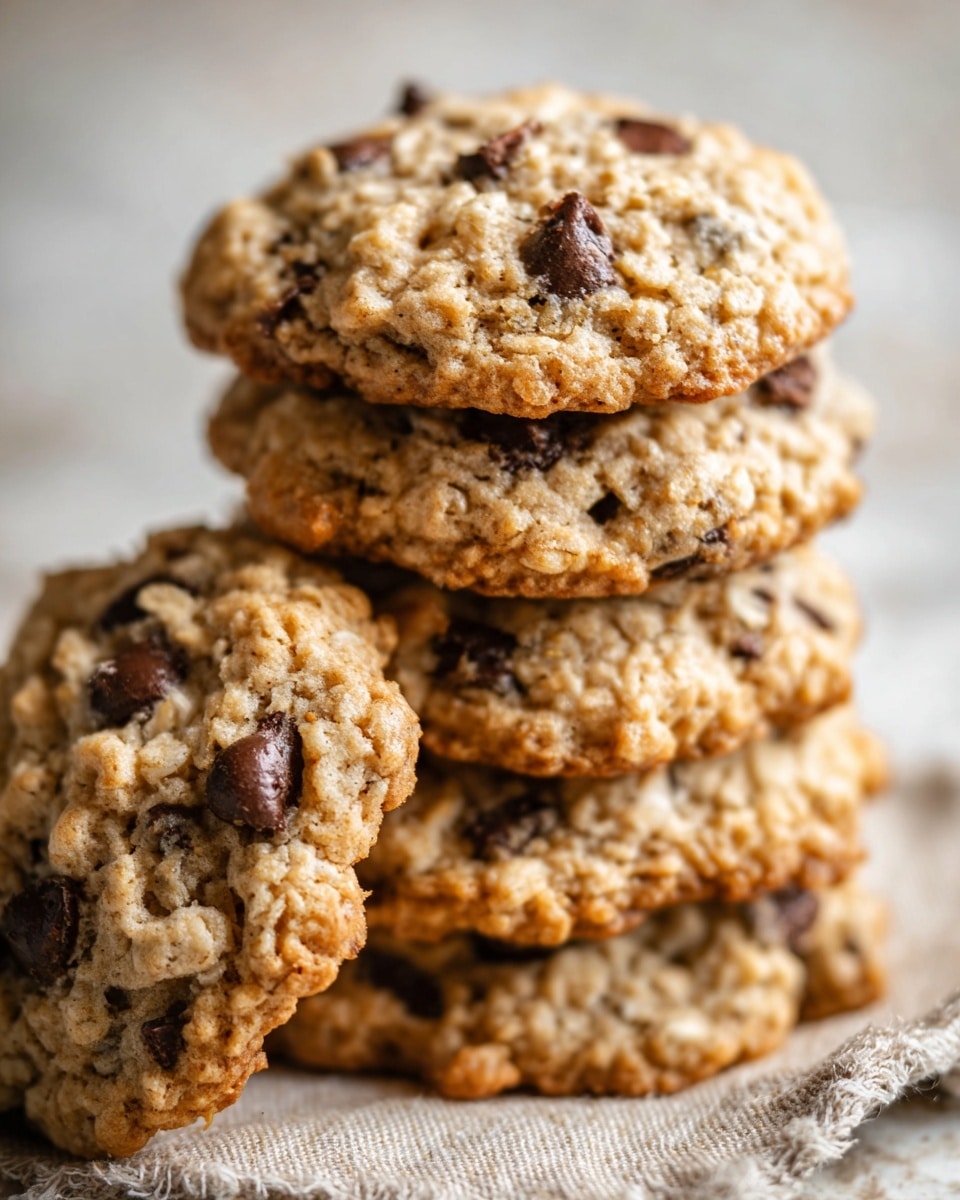 Toffee Oatmeal Chocolate Chip Cookies