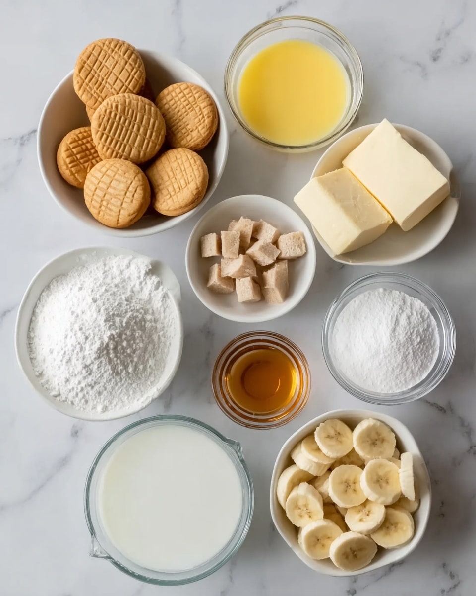 Vanilla Wafer Banana Pudding Bars Recipe