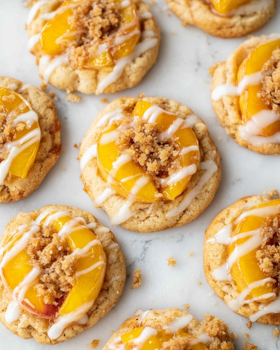 Peach Cobbler Cookies Recipe