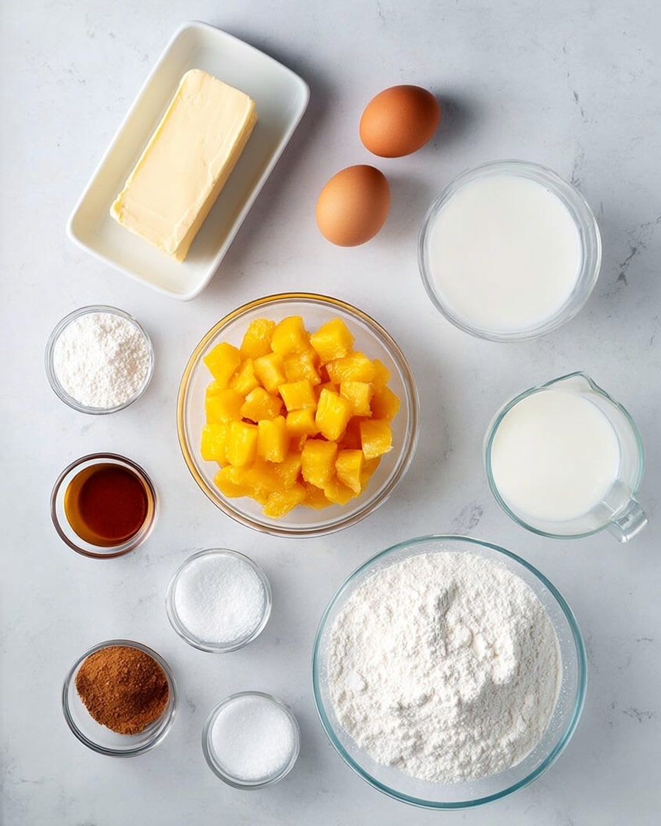 Peach Cobbler Muffins
