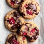 Raspberry Chocolate Chip Cookies
