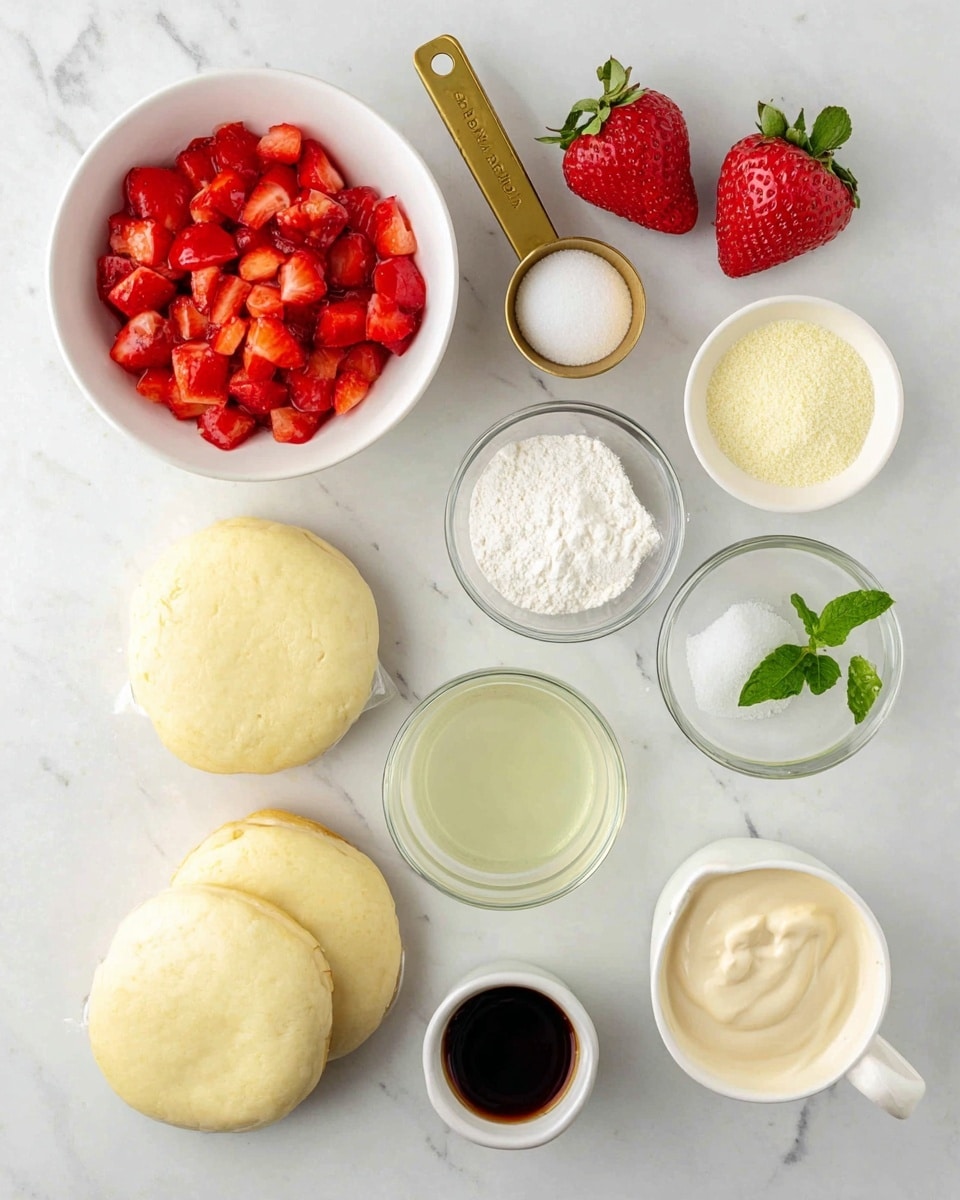 Strawberry Mousse Tartlets