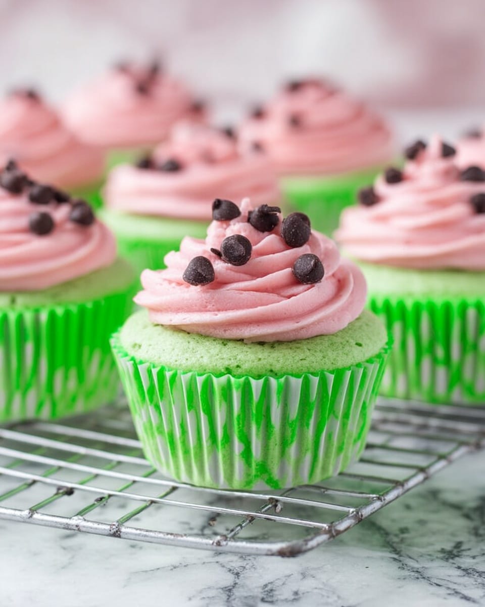 Watermelon Cupcakes