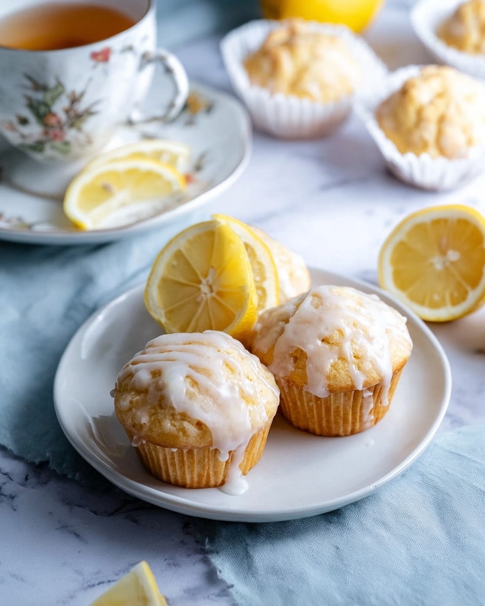 Easy Lemon Breakfast Muffins