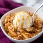 Old Fashioned Easy Apple Crisp