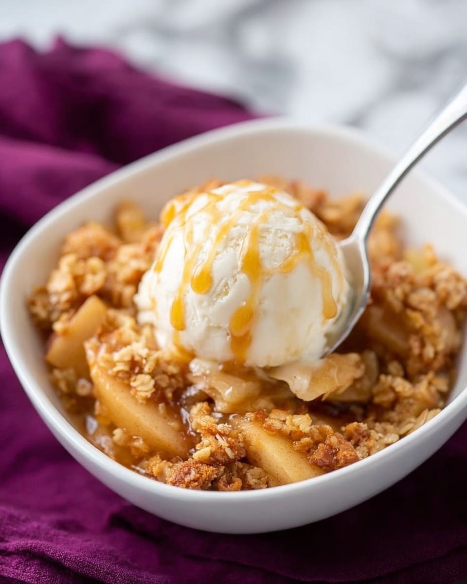 Old Fashioned Easy Apple Crisp