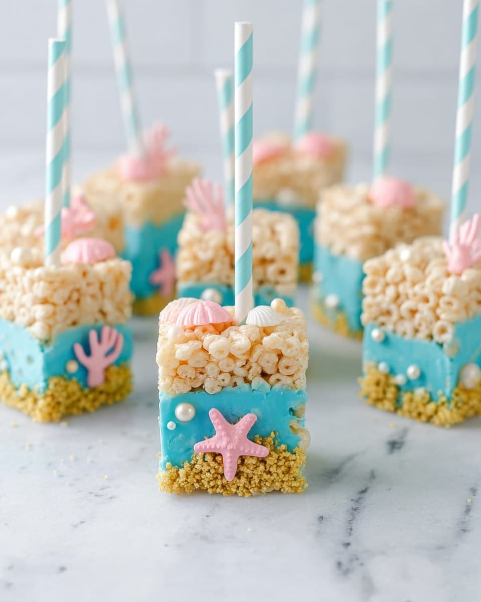 Under the Sea Rice Krispie Treats