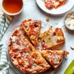 Norwegian Rhubarb Cake