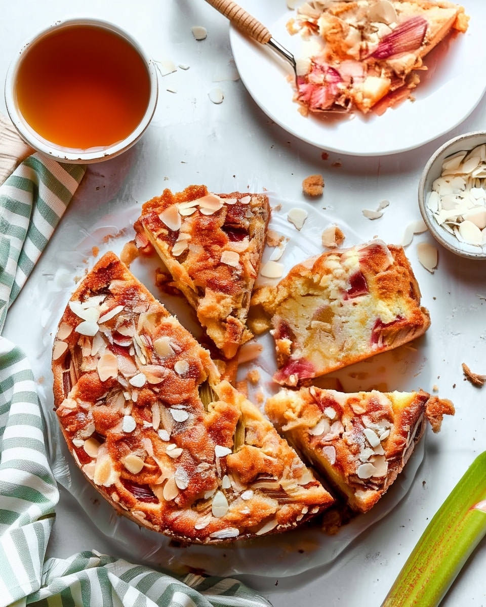 Norwegian Rhubarb Cake