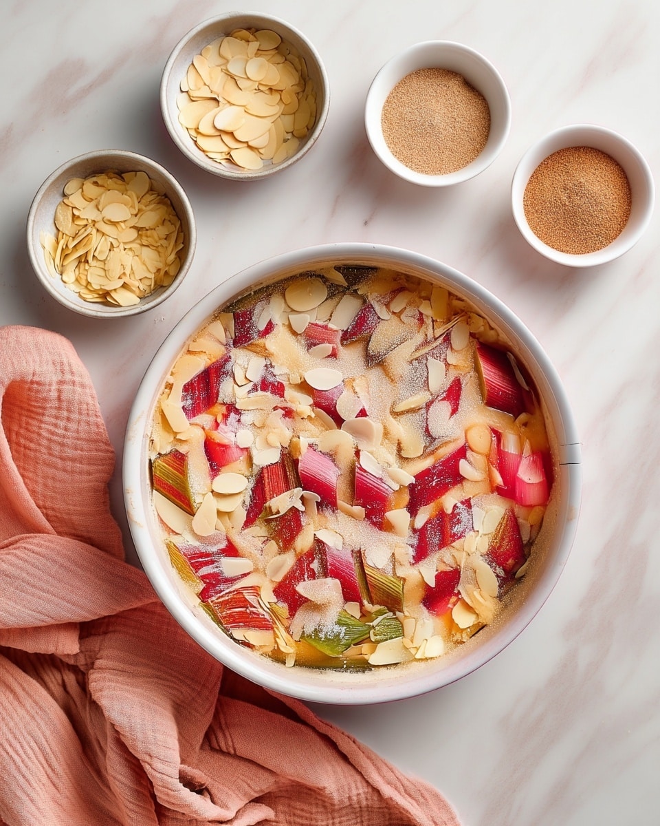 Norwegian Rhubarb Cake