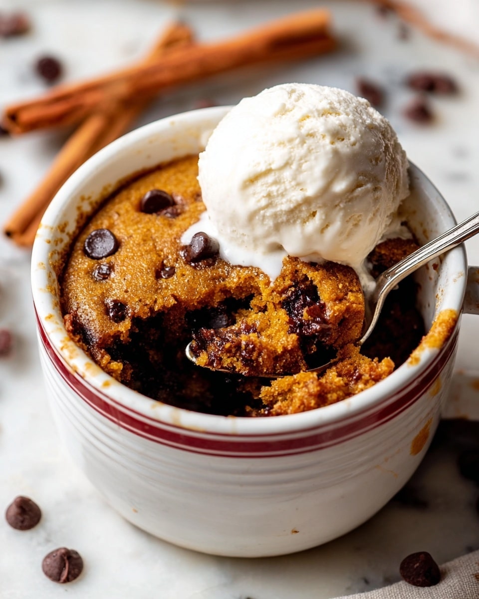 Pumpkin Mug Cake