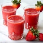 Strawberry Sparkling Slushies