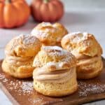 Pumpkin Pie Cream Puffs