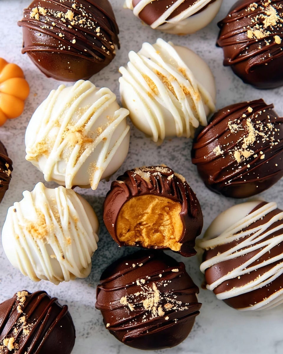 Pumpkin Pie Truffles